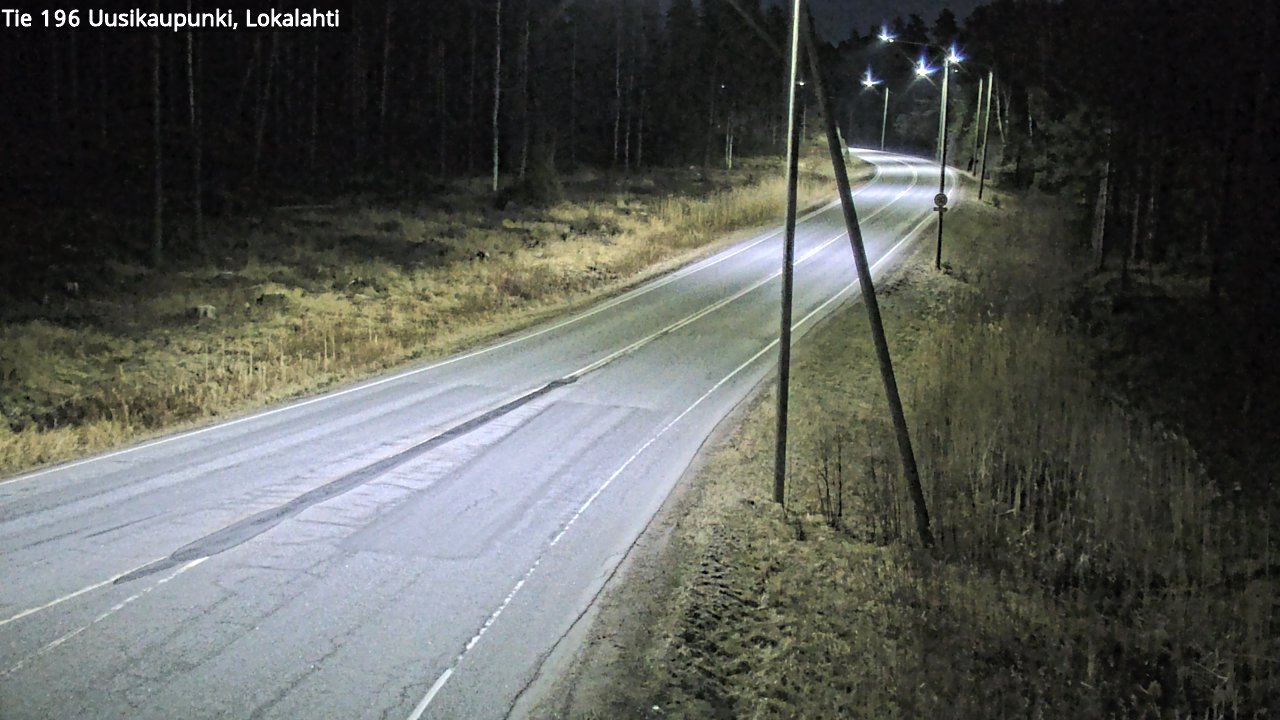 Kelikamerat Kuva Tie 196 Uusikaupunki, Lokalahti, Uusikaupunki, Varsinais-Suomi