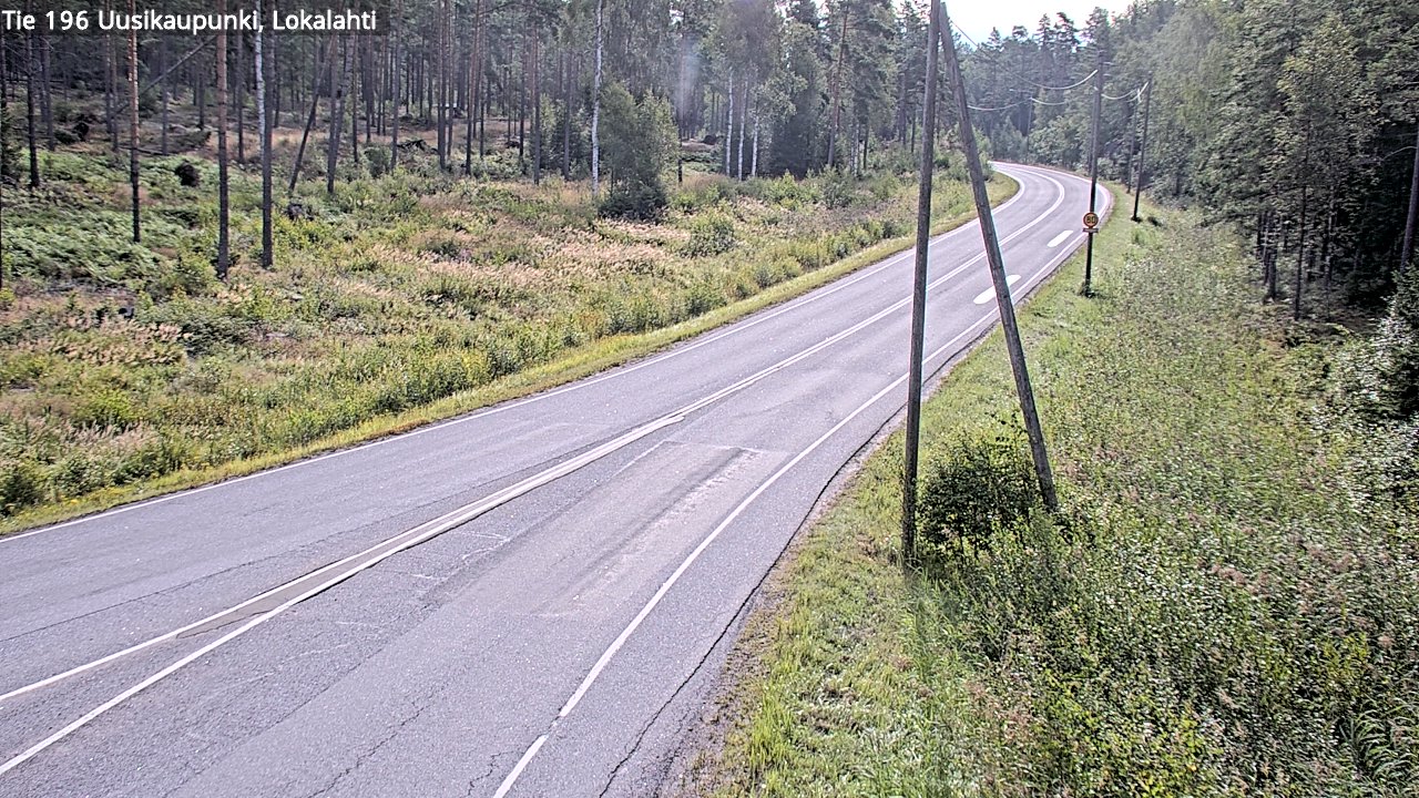 Kelikamerat Kuva Tie 196 Uusikaupunki, Lokalahti, Uusikaupunki, Varsinais-Suomi