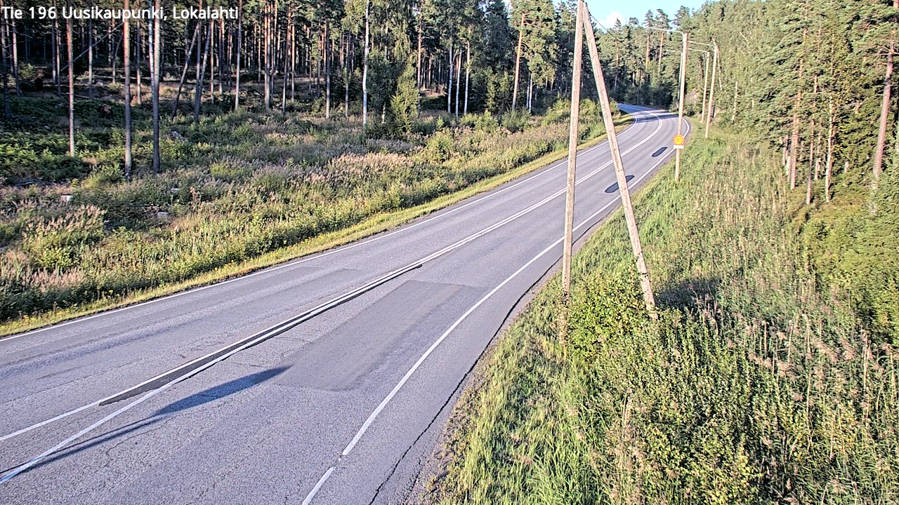 Kelikamerat Kuva Tie 196 Uusikaupunki, Lokalahti, Uusikaupunki, Varsinais-Suomi