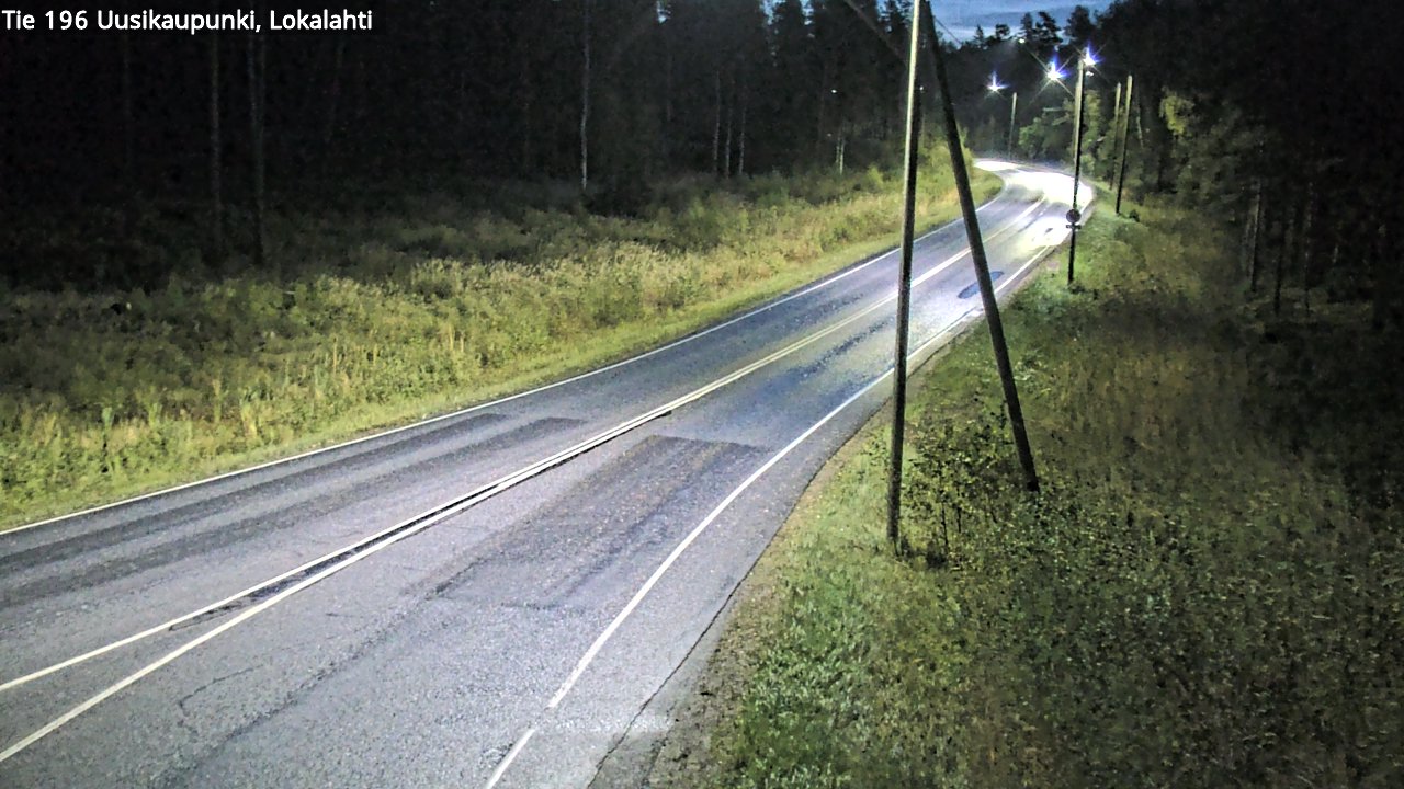 Kelikamerat Kuva Tie 196 Uusikaupunki, Lokalahti, Uusikaupunki, Varsinais-Suomi