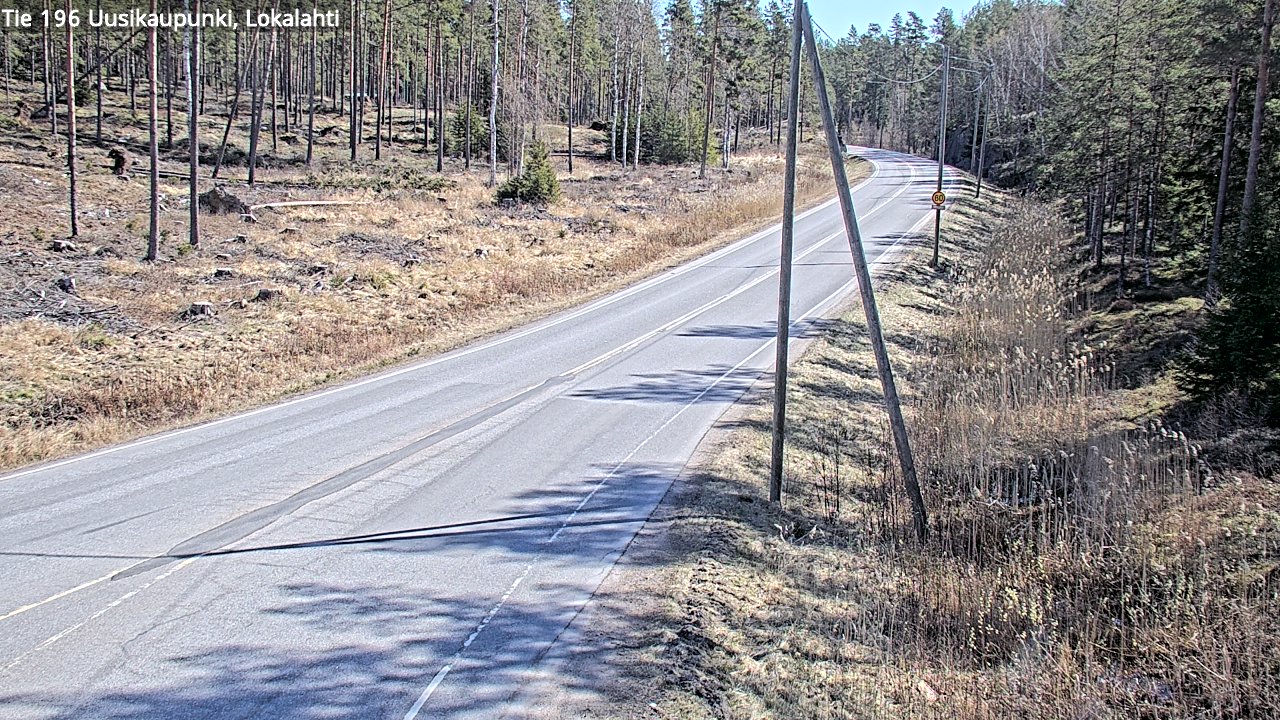 Kelikamerat Kuva Tie 196 Uusikaupunki, Lokalahti, Uusikaupunki, Varsinais-Suomi