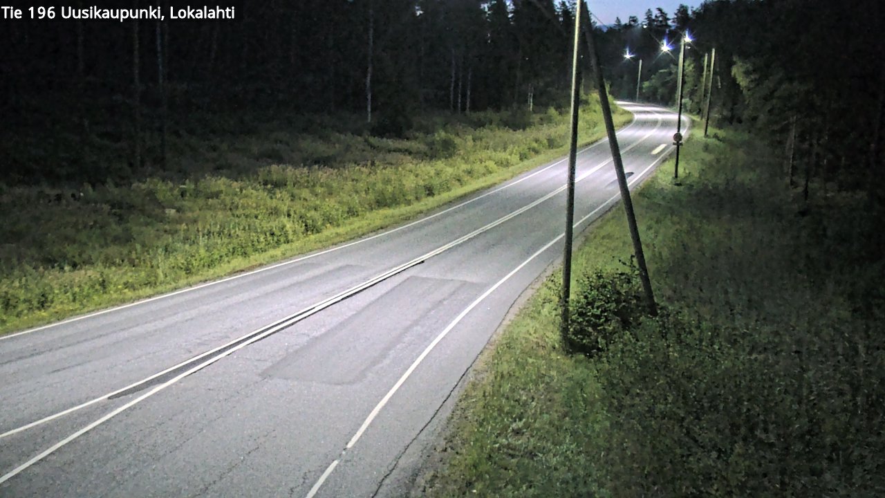 Kelikamerat Kuva Tie 196 Uusikaupunki, Lokalahti, Uusikaupunki, Varsinais-Suomi