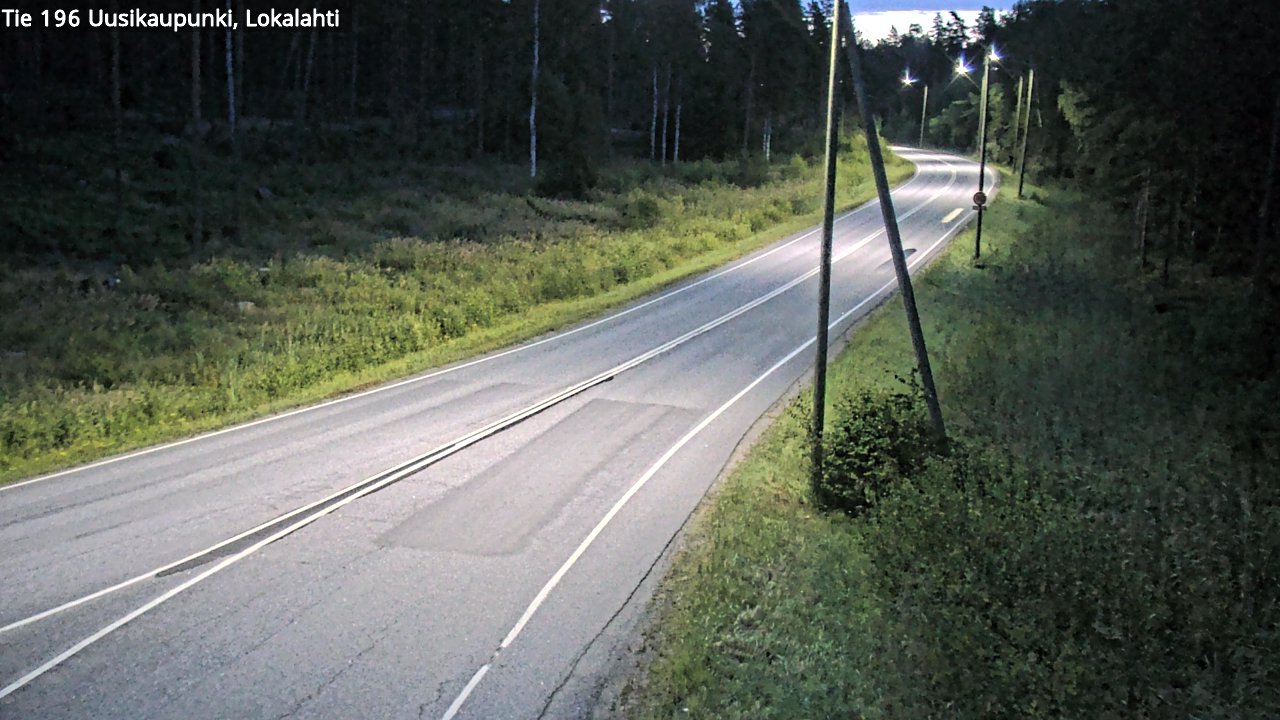 Kelikamerat Kuva Tie 196 Uusikaupunki, Lokalahti, Uusikaupunki, Varsinais-Suomi