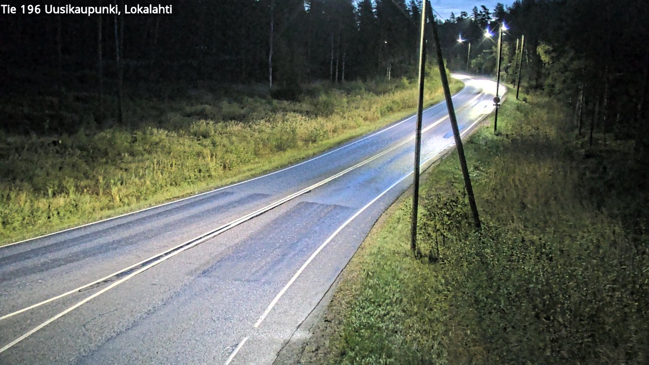 Kelikamerat Kuva Tie 196 Uusikaupunki, Lokalahti, Uusikaupunki, Varsinais-Suomi