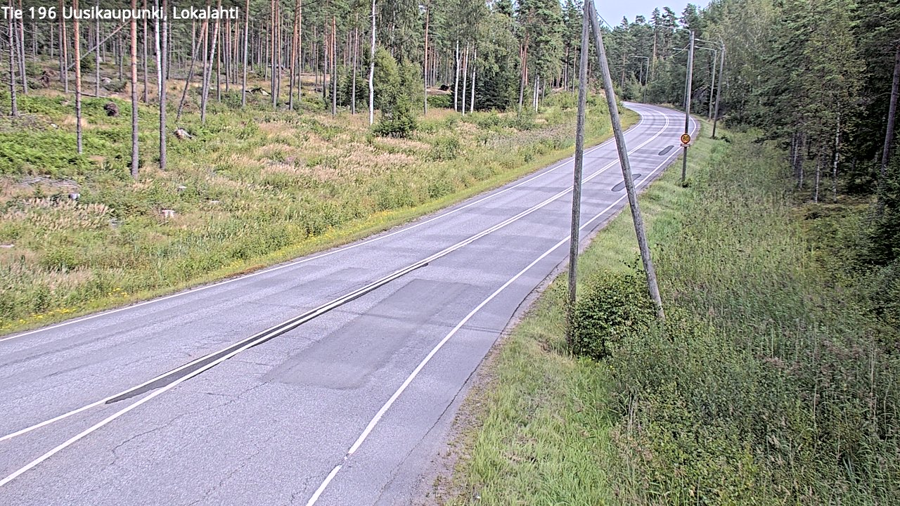 Kelikamerat Kuva Tie 196 Uusikaupunki, Lokalahti, Uusikaupunki, Varsinais-Suomi