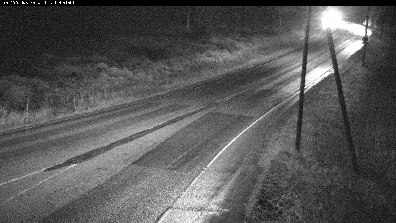 Weather Camera Image Road 196 Uusikaupunki, Lokalahti, Uusikaupunki, Varsinais-Suomi