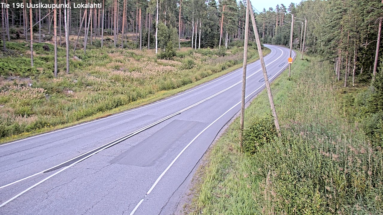 Kelikamerat Kuva Tie 196 Uusikaupunki, Lokalahti, Uusikaupunki, Varsinais-Suomi