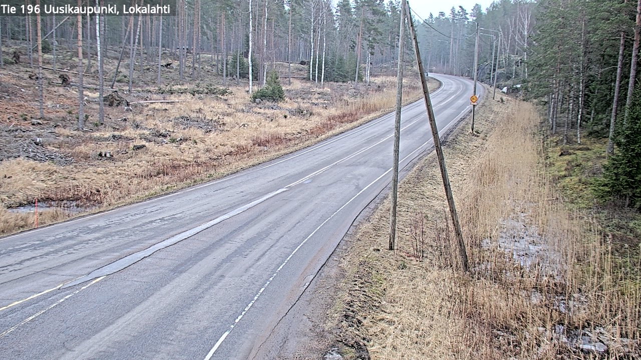 Kelikamerat Kuva Tie 196 Uusikaupunki, Lokalahti, Uusikaupunki, Varsinais-Suomi