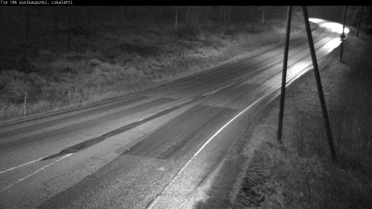 Weather Camera Image Road 196 Uusikaupunki, Lokalahti, Uusikaupunki, Varsinais-Suomi