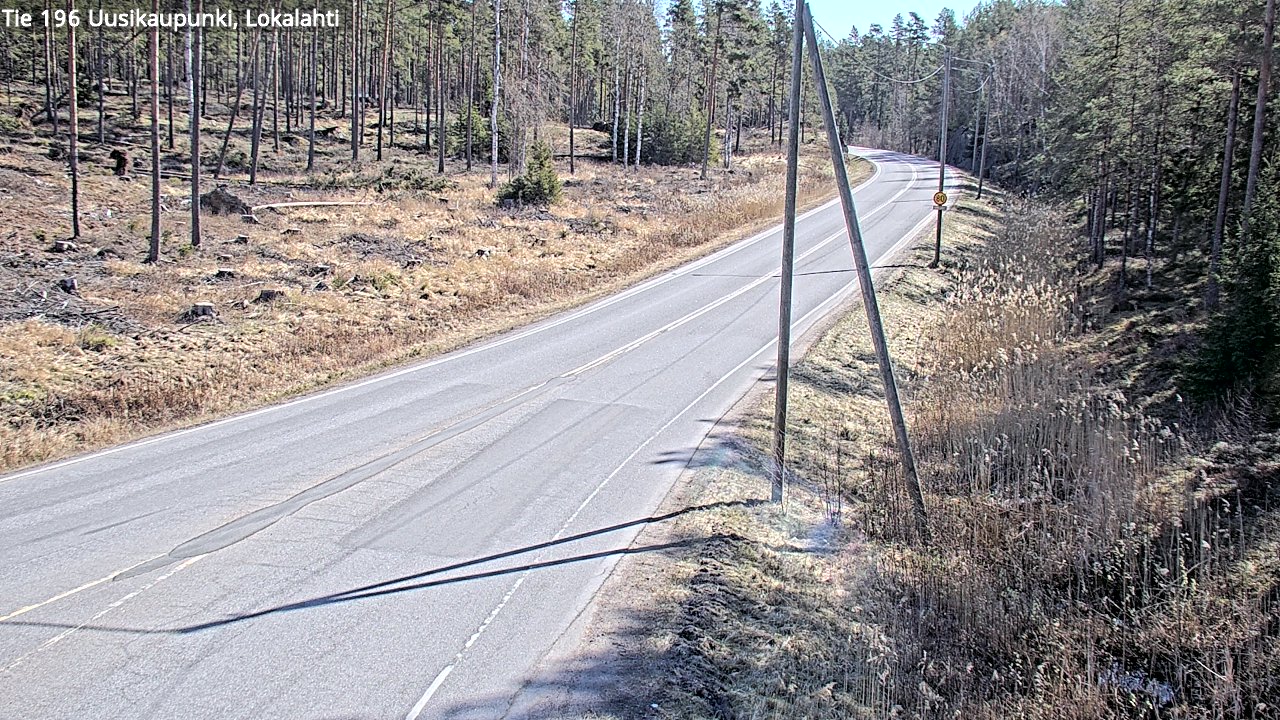Kelikamerat Kuva Tie 196 Uusikaupunki, Lokalahti, Uusikaupunki, Varsinais-Suomi