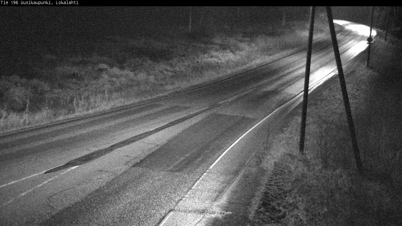 Weather Camera Image Road 196 Uusikaupunki, Lokalahti, Uusikaupunki, Varsinais-Suomi