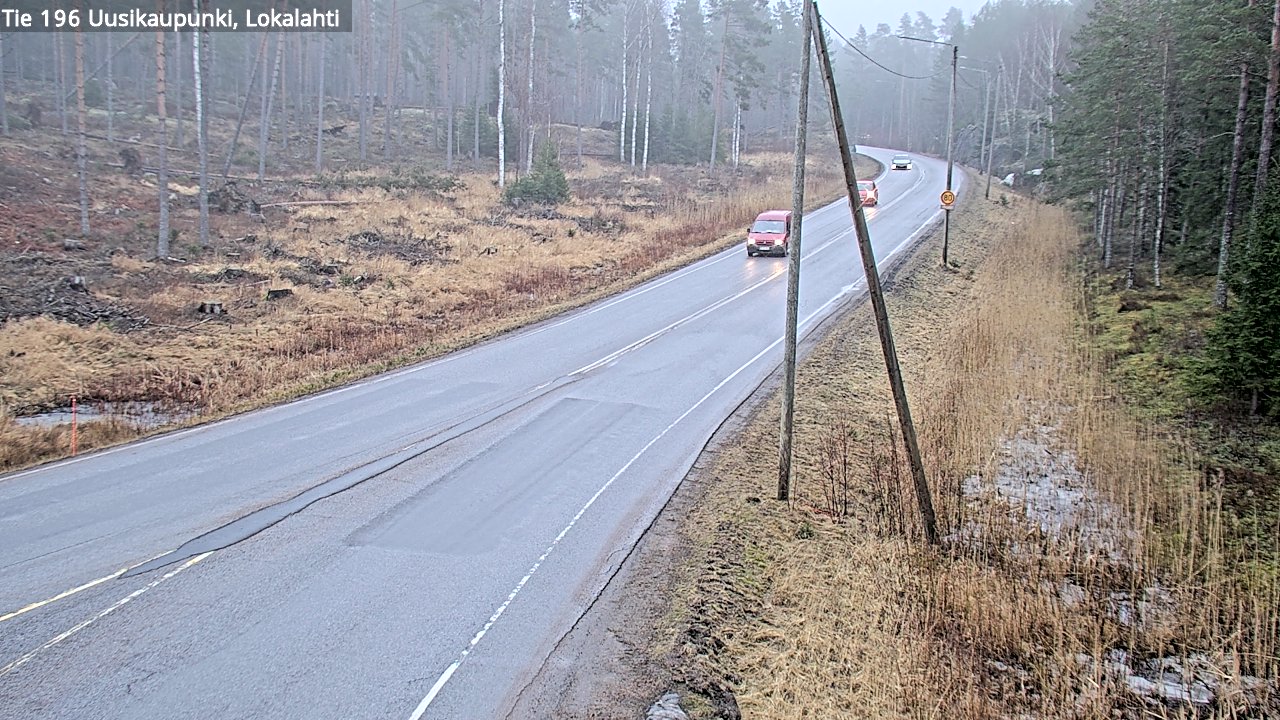 Kelikamerat Kuva Tie 196 Uusikaupunki, Lokalahti, Uusikaupunki, Varsinais-Suomi