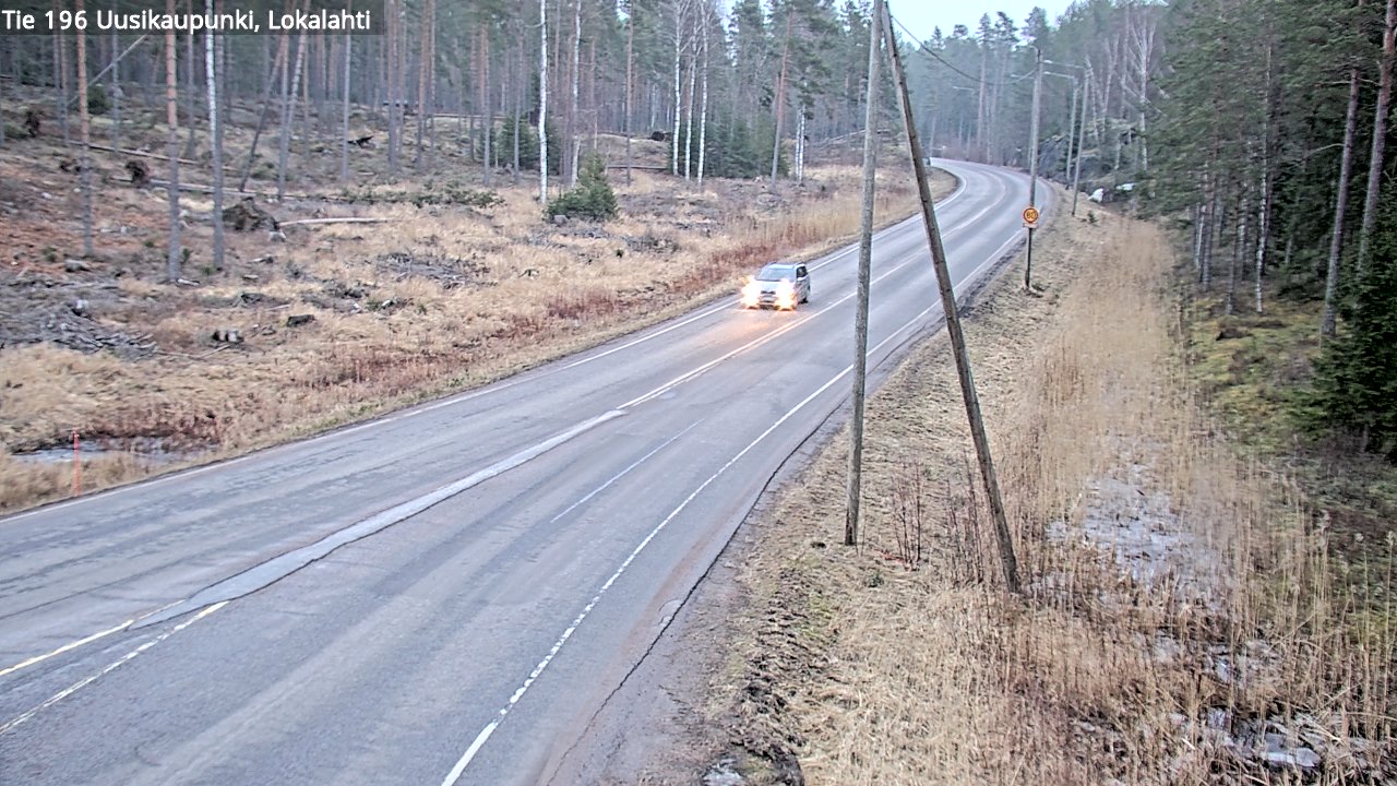 Kelikamerat Kuva Tie 196 Uusikaupunki, Lokalahti, Uusikaupunki, Varsinais-Suomi