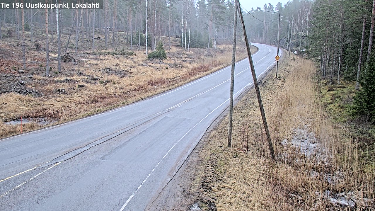 Kelikamerat Kuva Tie 196 Uusikaupunki, Lokalahti, Uusikaupunki, Varsinais-Suomi