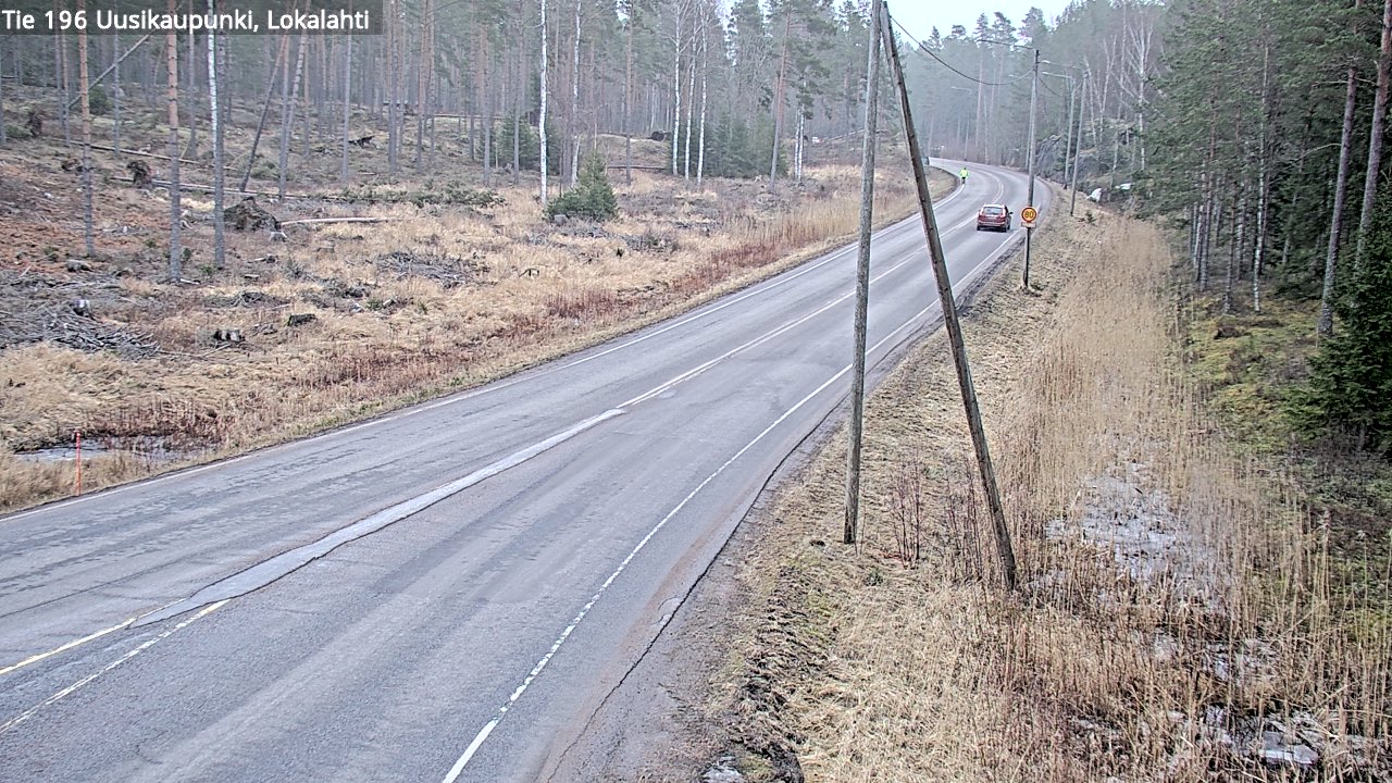 Kelikamerat Kuva Tie 196 Uusikaupunki, Lokalahti, Uusikaupunki, Varsinais-Suomi