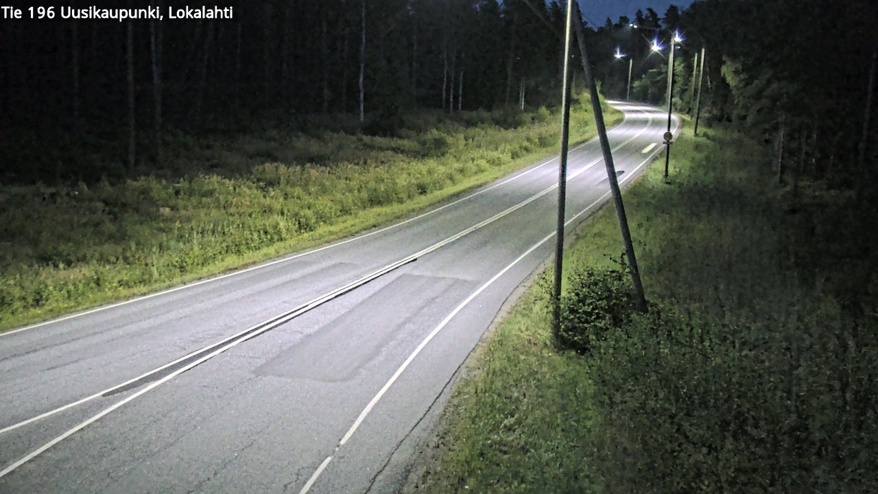 Kelikamerat Kuva Tie 196 Uusikaupunki, Lokalahti, Uusikaupunki, Varsinais-Suomi