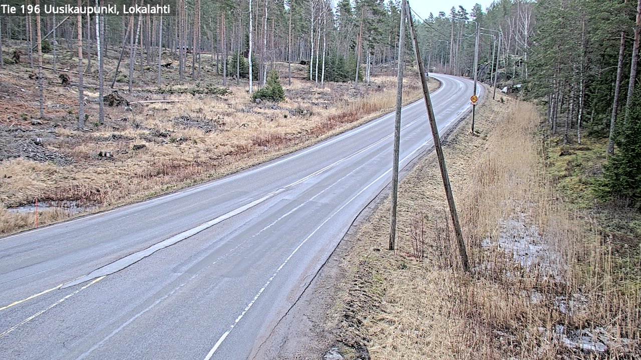 Kelikamerat Kuva Tie 196 Uusikaupunki, Lokalahti, Uusikaupunki, Varsinais-Suomi