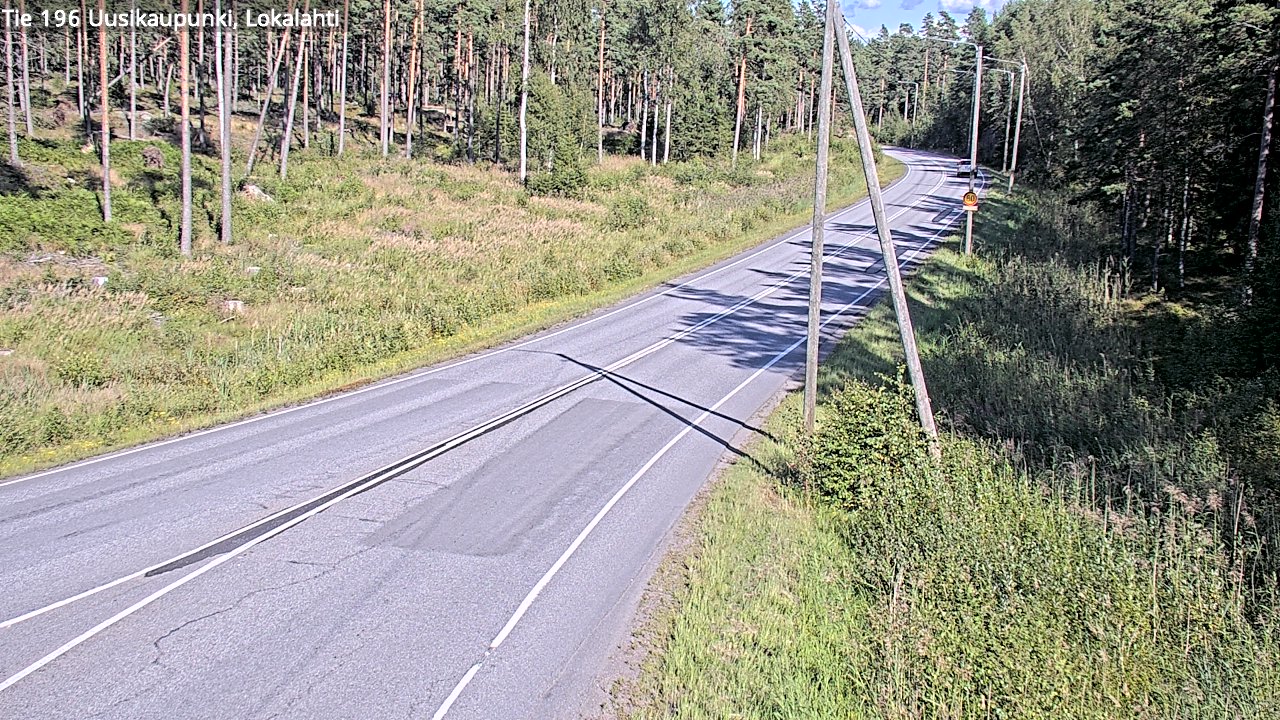 Kelikamerat Kuva Tie 196 Uusikaupunki, Lokalahti, Uusikaupunki, Varsinais-Suomi