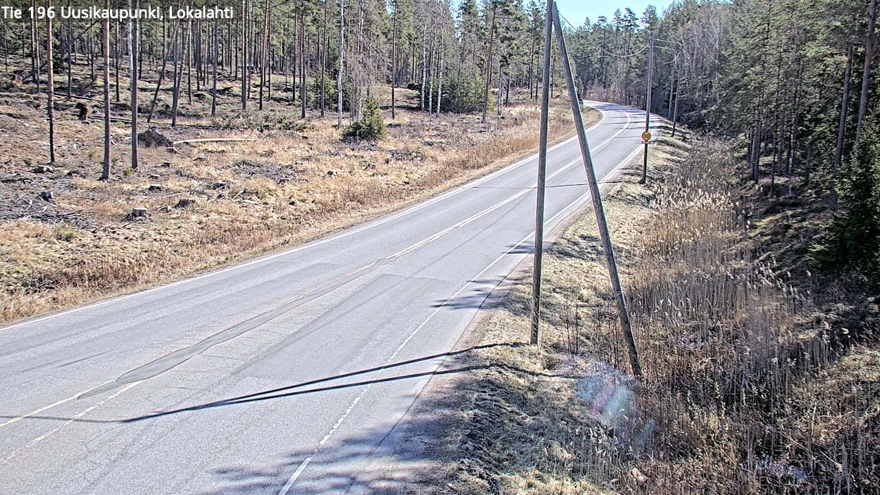 Kelikamerat Kuva Tie 196 Uusikaupunki, Lokalahti, Uusikaupunki, Varsinais-Suomi