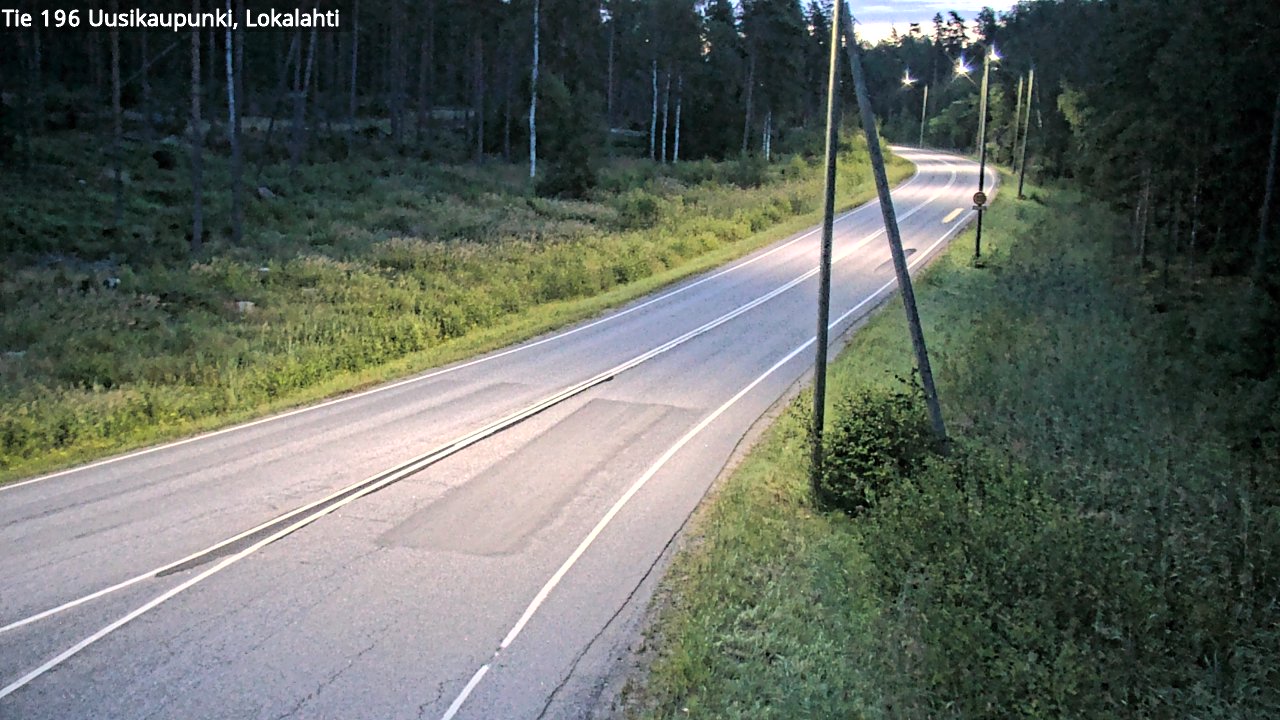 Kelikamerat Kuva Tie 196 Uusikaupunki, Lokalahti, Uusikaupunki, Varsinais-Suomi