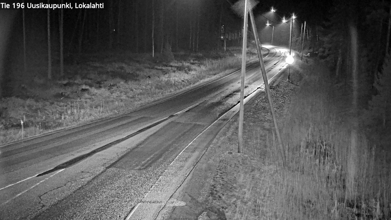 Kelikamerat Kuva Tie 196 Uusikaupunki, Lokalahti, Uusikaupunki, Varsinais-Suomi