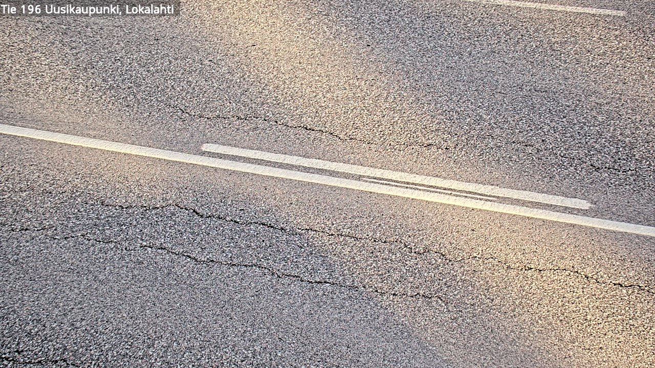 Weather Camera Image Road 196 Uusikaupunki, Lokalahti, Uusikaupunki, Varsinais-Suomi