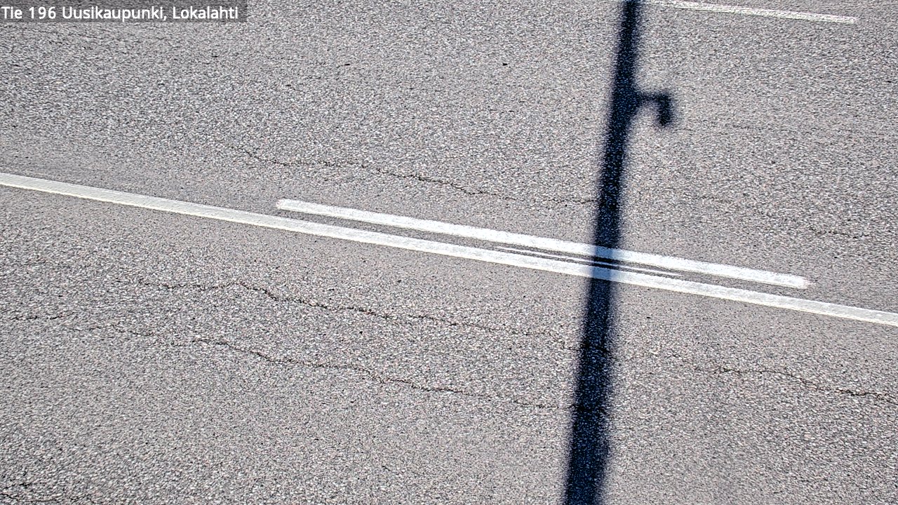 Weather Camera Image Road 196 Uusikaupunki, Lokalahti, Uusikaupunki, Varsinais-Suomi