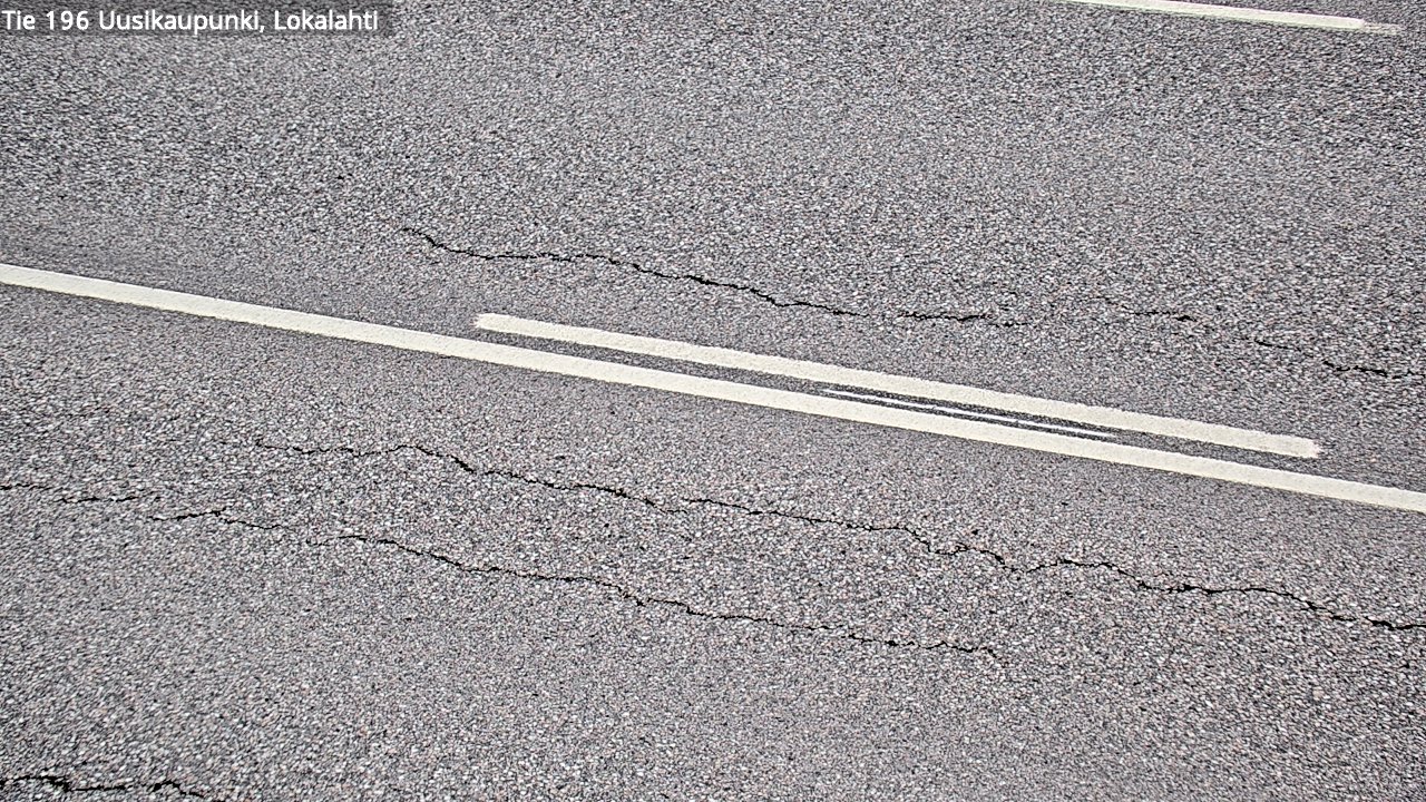 Weather Camera Image Road 196 Uusikaupunki, Lokalahti, Uusikaupunki, Varsinais-Suomi