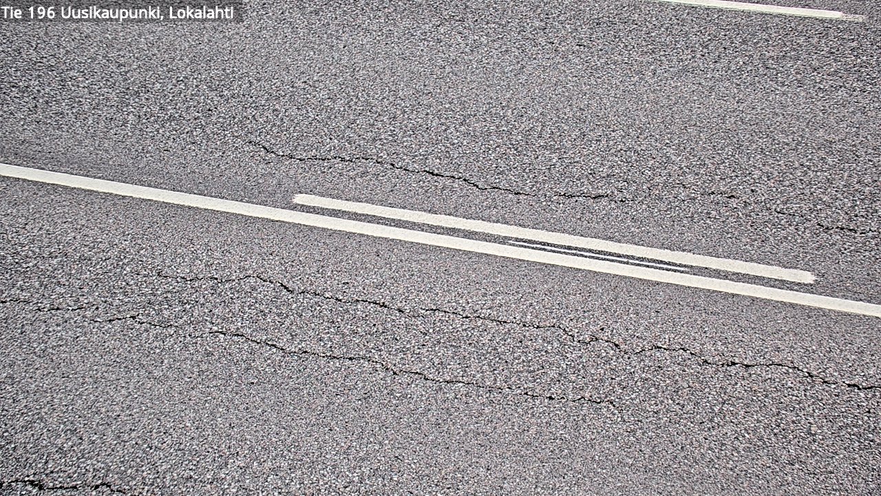 Weather Camera Image Road 196 Uusikaupunki, Lokalahti, Uusikaupunki, Varsinais-Suomi