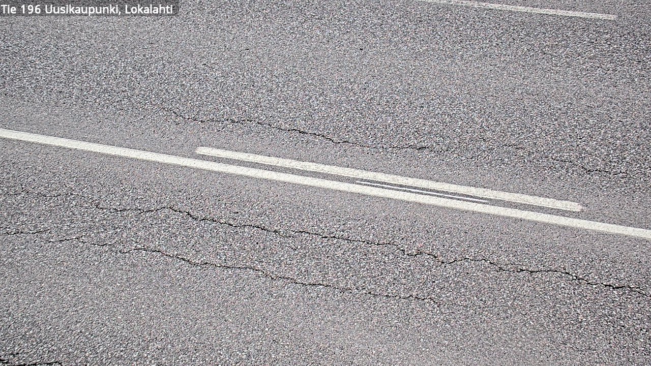 Weather Camera Image Road 196 Uusikaupunki, Lokalahti, Uusikaupunki, Varsinais-Suomi