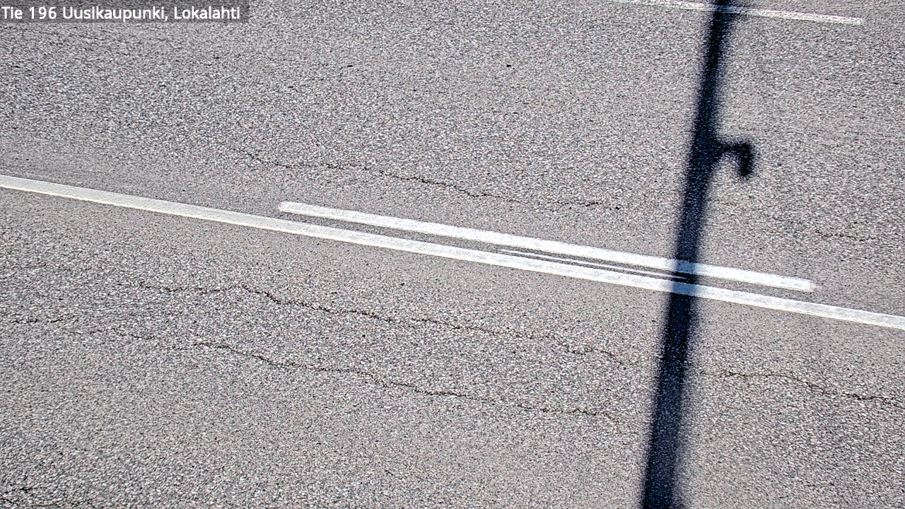 Weather Camera Image Road 196 Uusikaupunki, Lokalahti, Uusikaupunki, Varsinais-Suomi