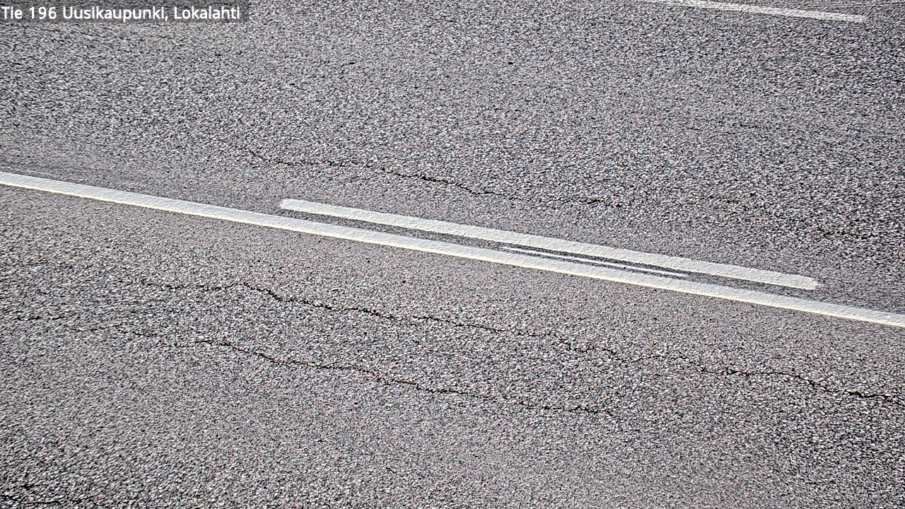 Weather Camera Image Road 196 Uusikaupunki, Lokalahti, Uusikaupunki, Varsinais-Suomi