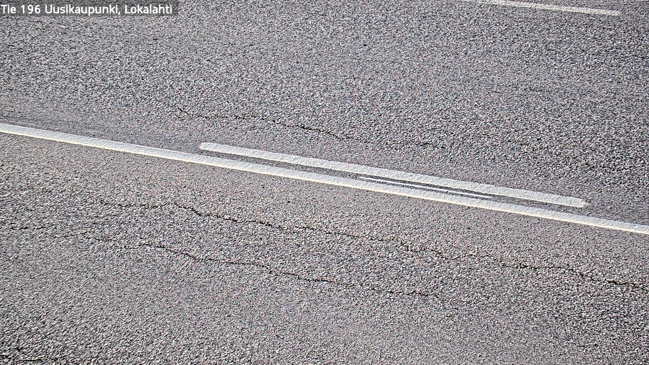 Weather Camera Image Road 196 Uusikaupunki, Lokalahti, Uusikaupunki, Varsinais-Suomi