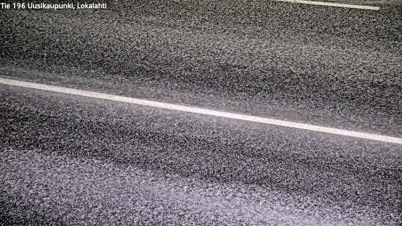 Weather Camera Image Road 196 Uusikaupunki, Lokalahti, Uusikaupunki, Varsinais-Suomi