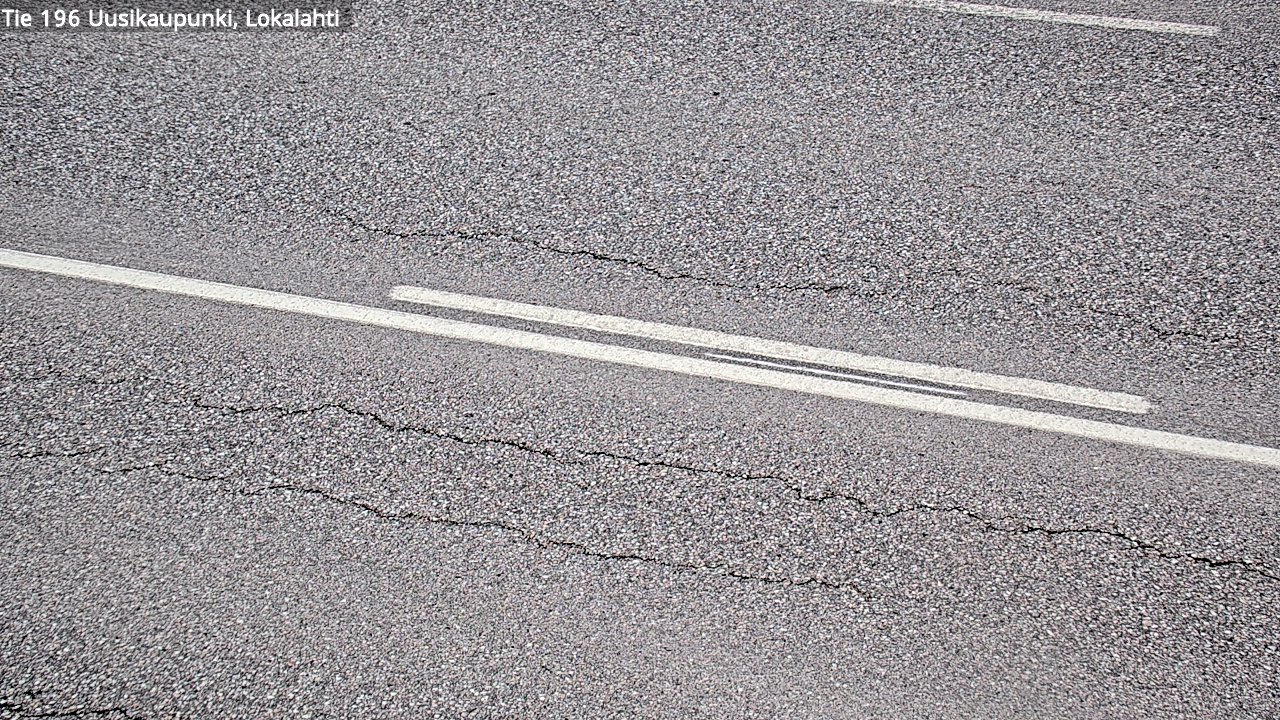 Weather Camera Image Road 196 Uusikaupunki, Lokalahti, Uusikaupunki, Varsinais-Suomi