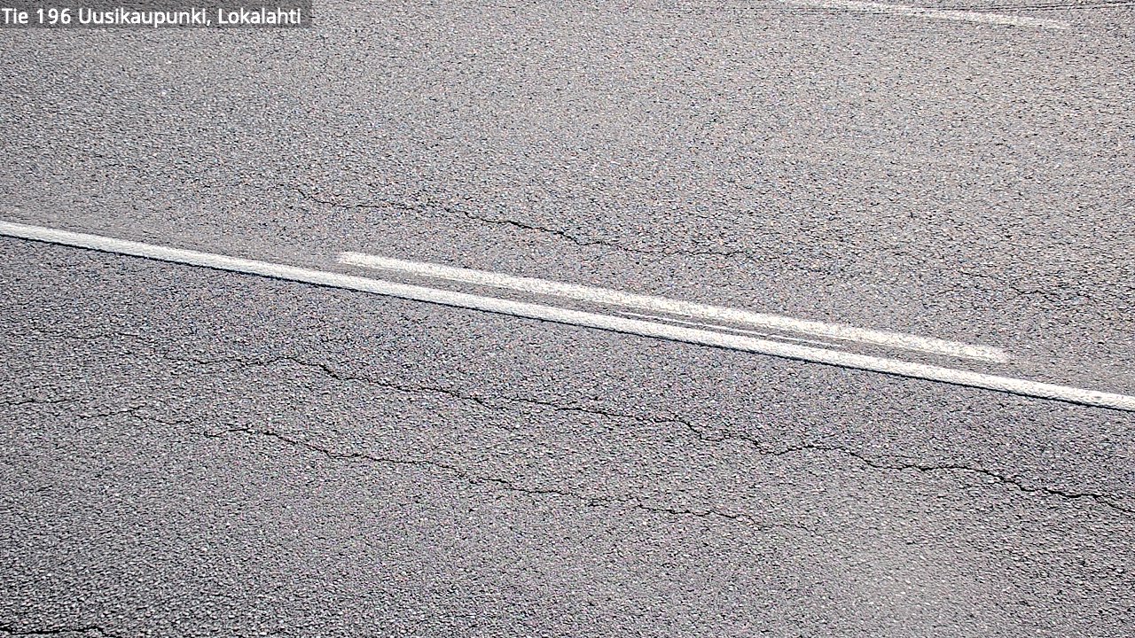 Weather Camera Image Road 196 Uusikaupunki, Lokalahti, Uusikaupunki, Varsinais-Suomi