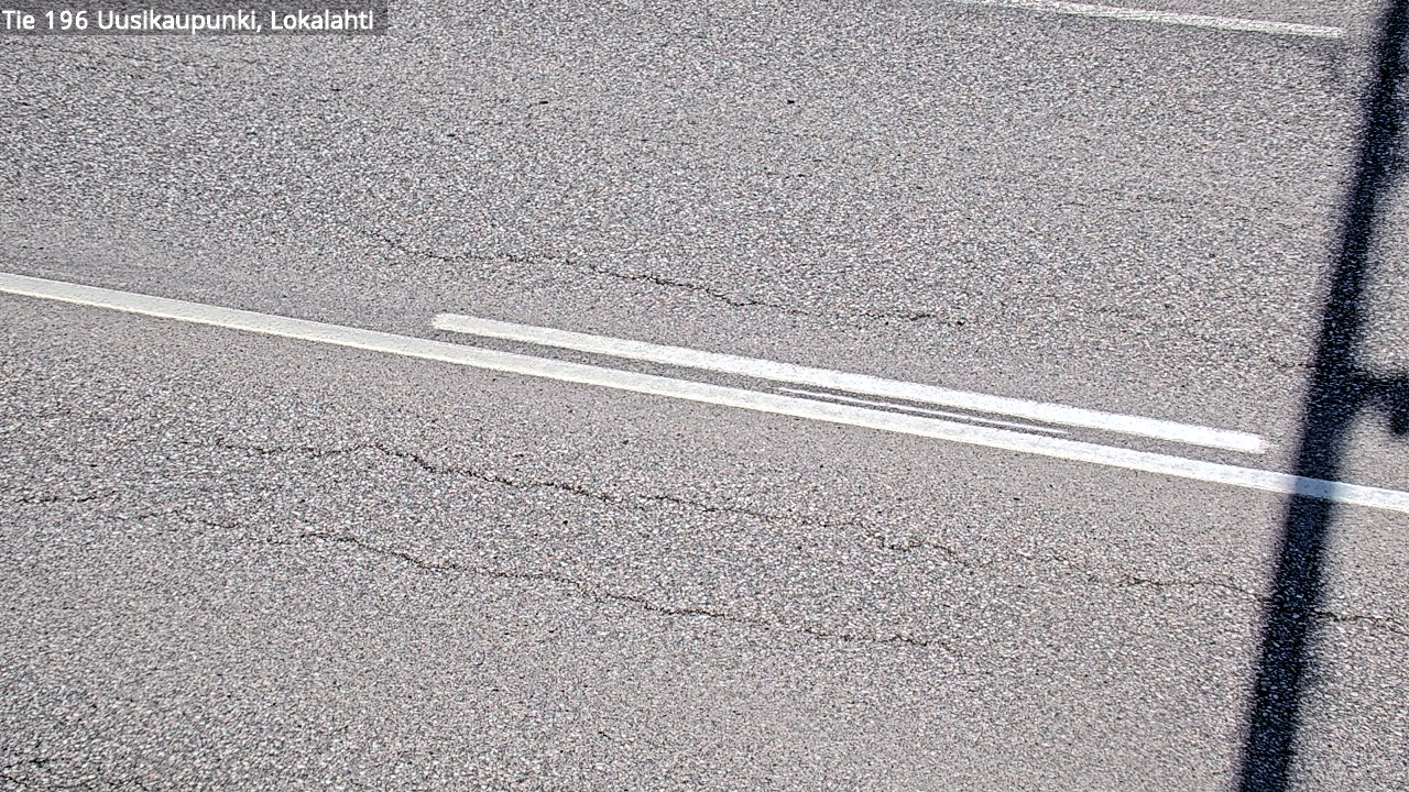 Weather Camera Image Road 196 Uusikaupunki, Lokalahti, Uusikaupunki, Varsinais-Suomi