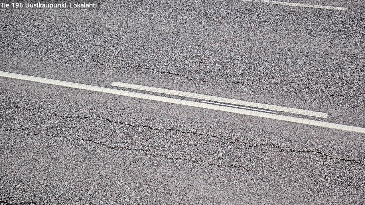 Weather Camera Image Road 196 Uusikaupunki, Lokalahti, Uusikaupunki, Varsinais-Suomi