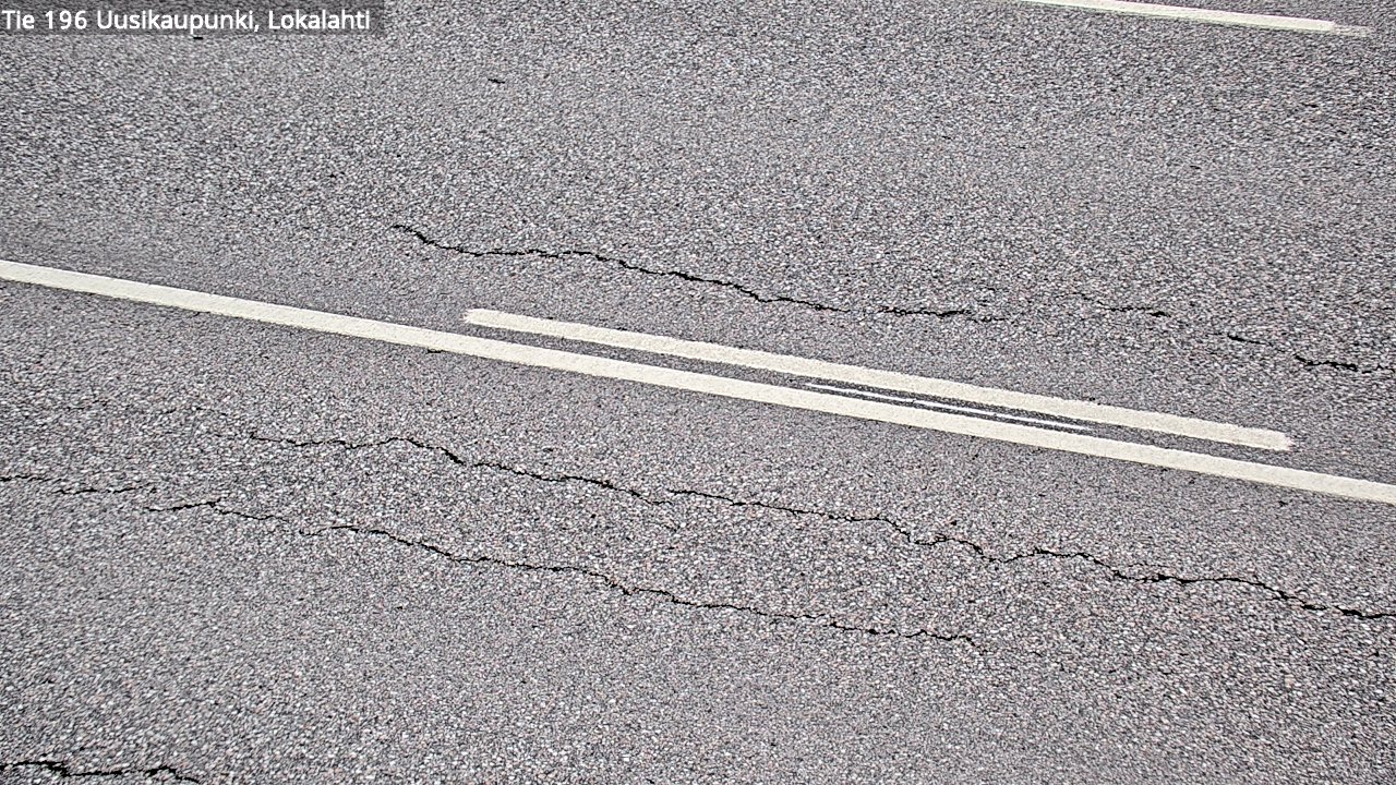 Weather Camera Image Road 196 Uusikaupunki, Lokalahti, Uusikaupunki, Varsinais-Suomi