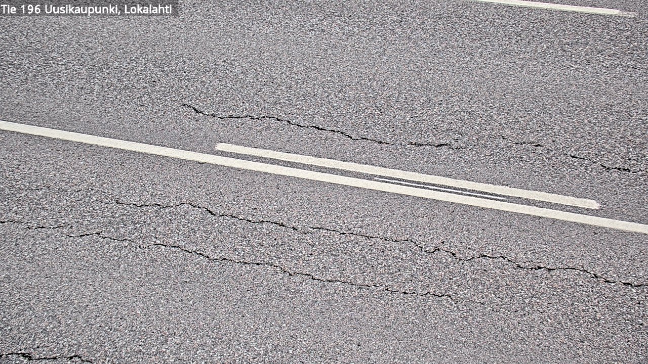 Weather Camera Image Road 196 Uusikaupunki, Lokalahti, Uusikaupunki, Varsinais-Suomi