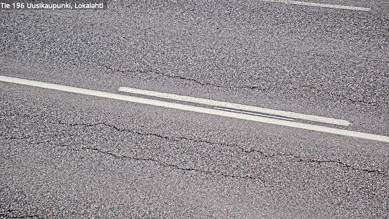 Weather Camera Image Road 196 Uusikaupunki, Lokalahti, Uusikaupunki, Varsinais-Suomi