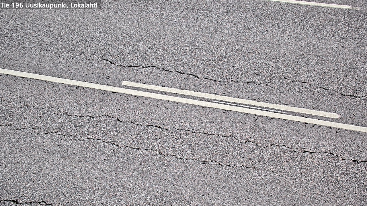 Weather Camera Image Road 196 Uusikaupunki, Lokalahti, Uusikaupunki, Varsinais-Suomi