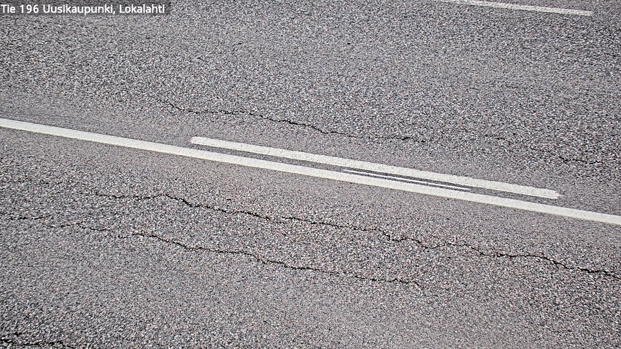 Weather Camera Image Road 196 Uusikaupunki, Lokalahti, Uusikaupunki, Varsinais-Suomi