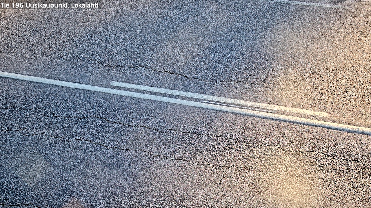 Weather Camera Image Road 196 Uusikaupunki, Lokalahti, Uusikaupunki, Varsinais-Suomi