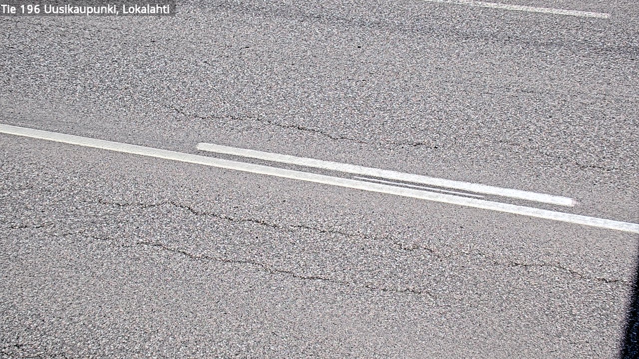 Weather Camera Image Road 196 Uusikaupunki, Lokalahti, Uusikaupunki, Varsinais-Suomi