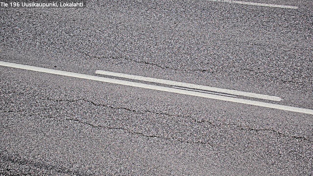 Weather Camera Image Road 196 Uusikaupunki, Lokalahti, Uusikaupunki, Varsinais-Suomi