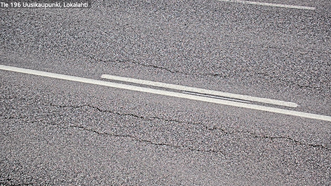 Weather Camera Image Road 196 Uusikaupunki, Lokalahti, Uusikaupunki, Varsinais-Suomi