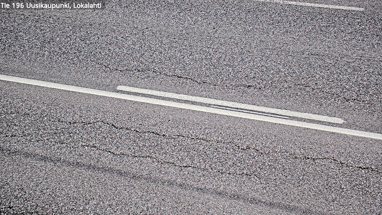 Weather Camera Image Road 196 Uusikaupunki, Lokalahti, Uusikaupunki, Varsinais-Suomi