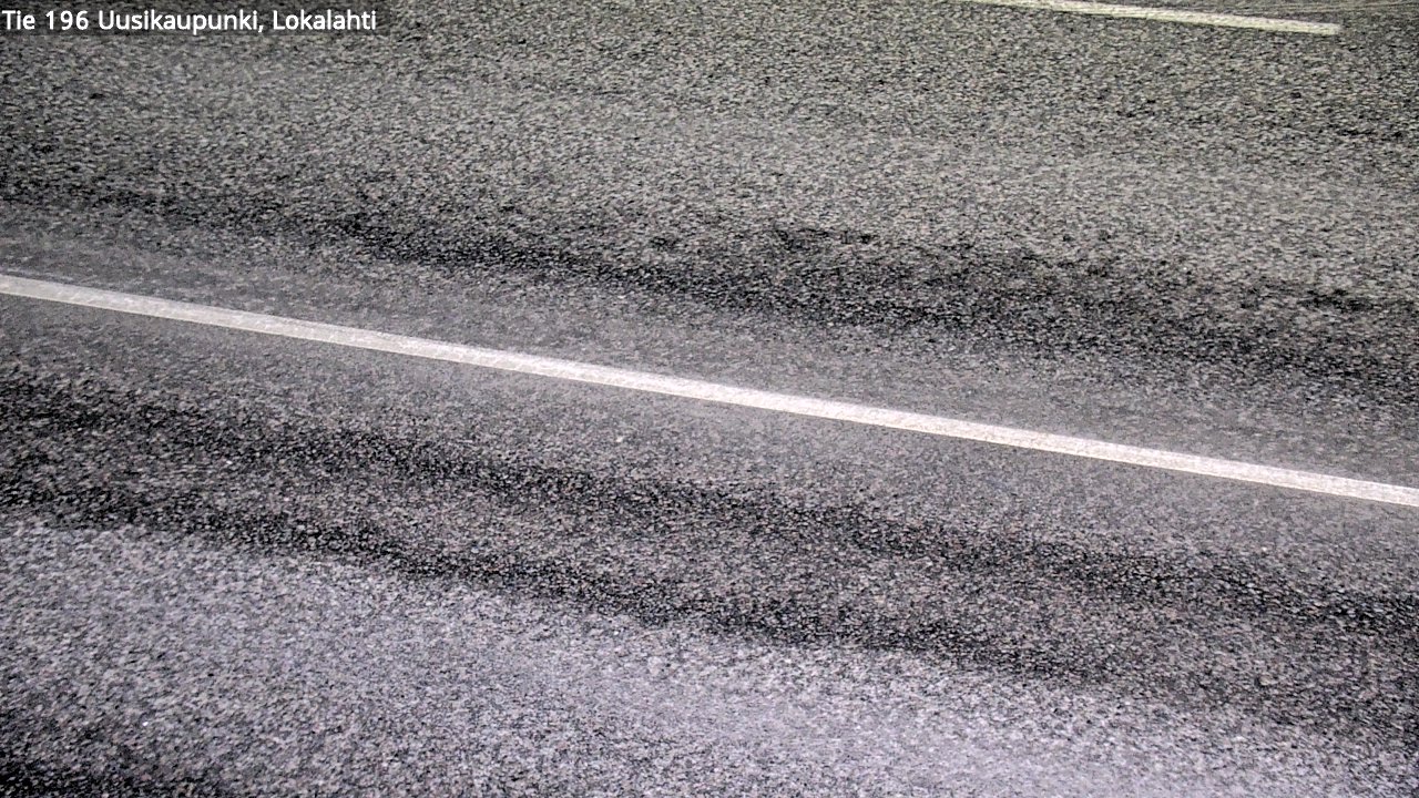 Weather Camera Image Road 196 Uusikaupunki, Lokalahti, Uusikaupunki, Varsinais-Suomi