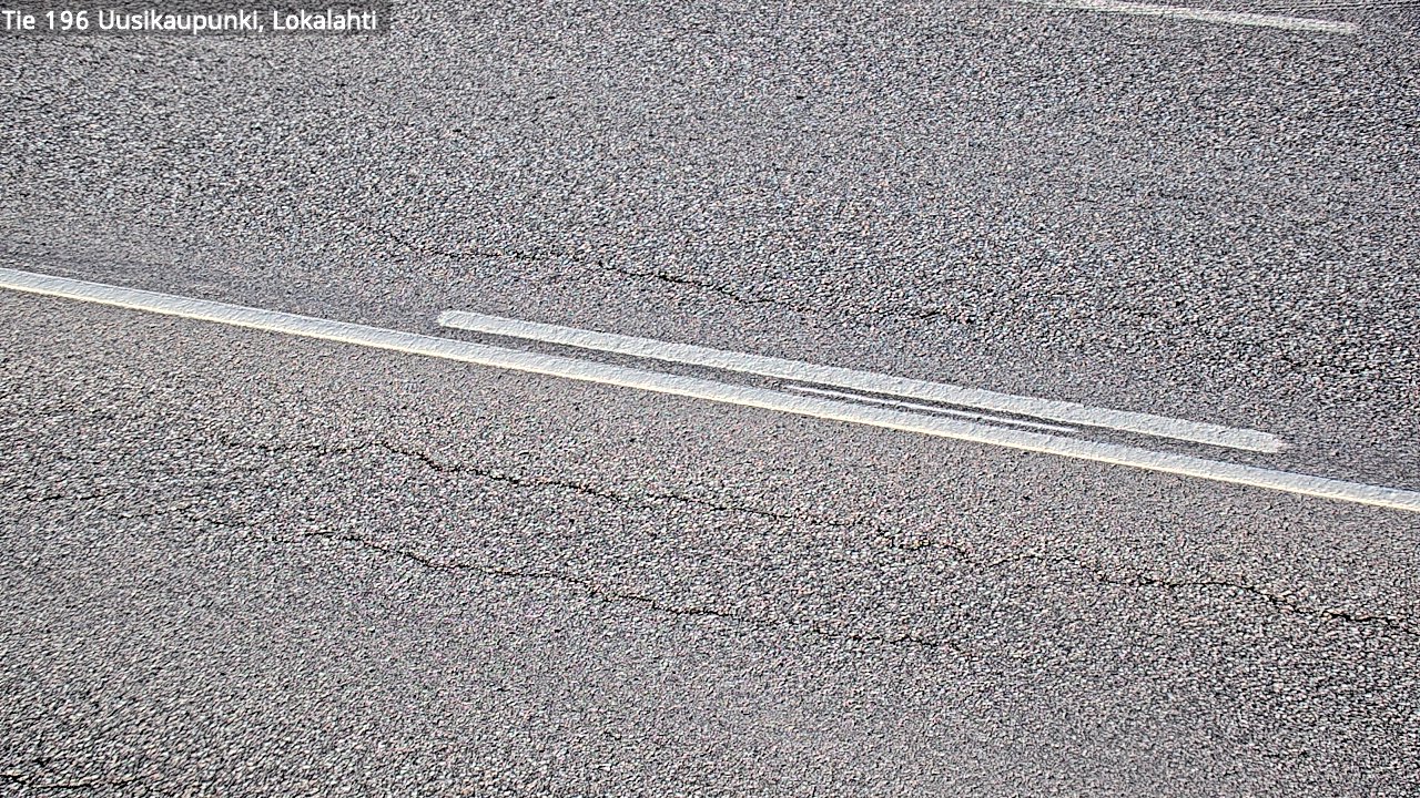 Weather Camera Image Road 196 Uusikaupunki, Lokalahti, Uusikaupunki, Varsinais-Suomi